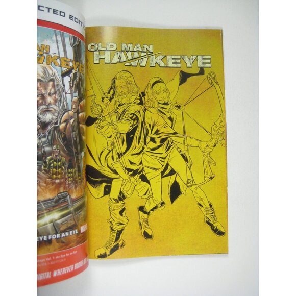 Marvel Old Man Hawkeye The Whole World Blind Graphic Novel Comic 2018 Paperback - Picture 2 of 6